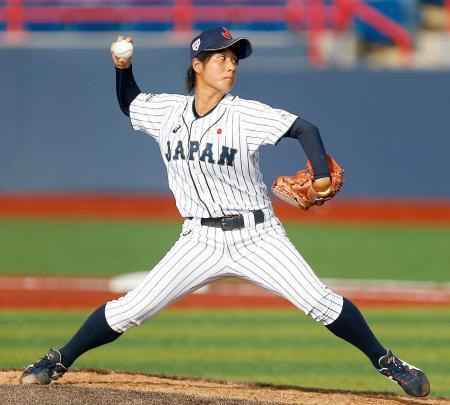 野球、日本Ｖ６懸け台湾と決勝 女子Ｗ杯２次リーグ