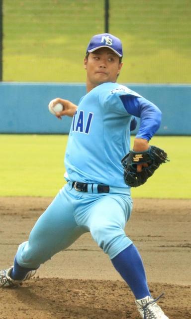 ドラフト上位候補の日体大・松本航、完投発進　３０勝大台へあと４