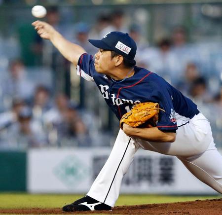 オリックス戦に先発した西武・多和田＝ほっともっと神戸