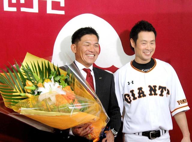 巨人・脇谷笑顔「野球人生全う」　プロ１３年今季限り引退表明