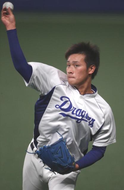 中日・ドラ２石川「もちろん投げてみたい」５日・阪神戦でデビュー濃厚