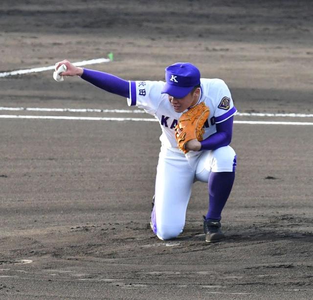 金足農・吉田が有終ラスト　最速１５２キロで５回１１Ｋ　コールド勝利に導く