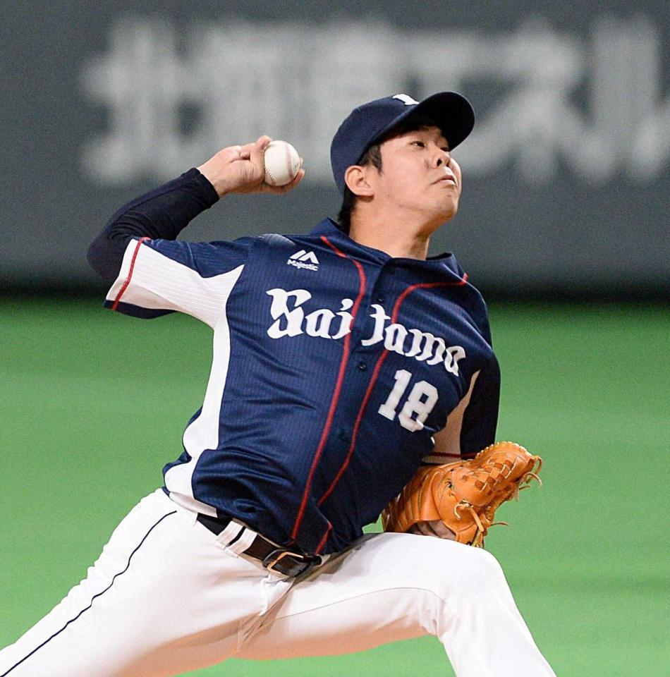 　今季１６勝目を挙げた西武・多和田