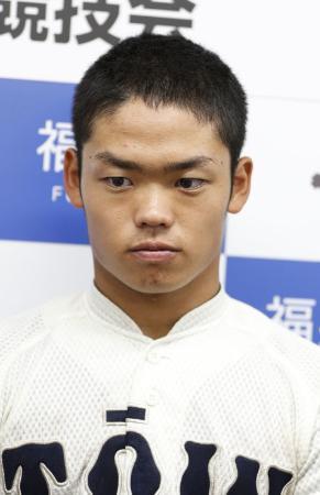 　大阪桐蔭の根尾昂内野手