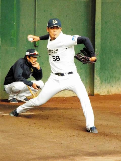 オリックス・金田が扁桃腺炎のため帰阪　代わって育成の東晃平投手が合流