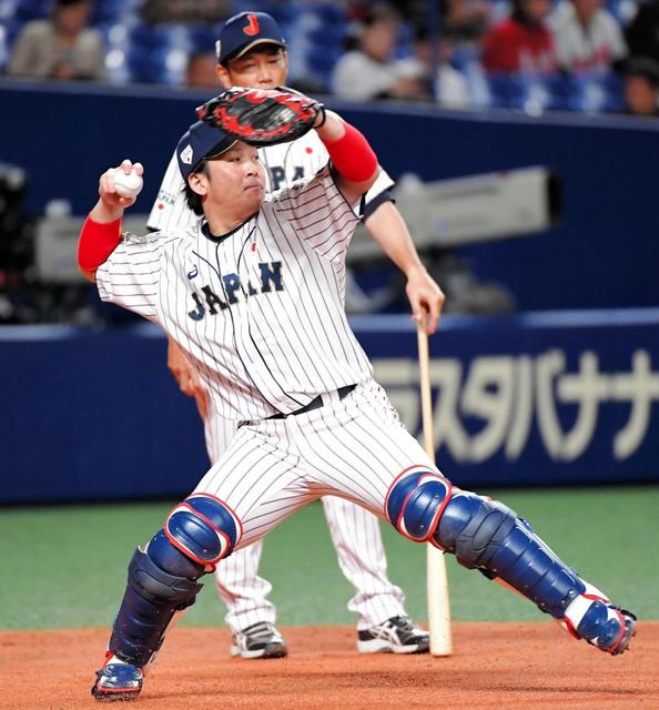 侍ジャパン、日米野球１安打の岡本が５番・一塁　甲斐が７番・捕手　スタメン発表