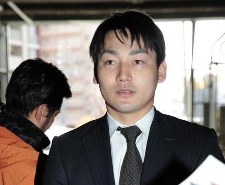 　ＦＡで巨人移籍を表明した丸（撮影・坂部計介）