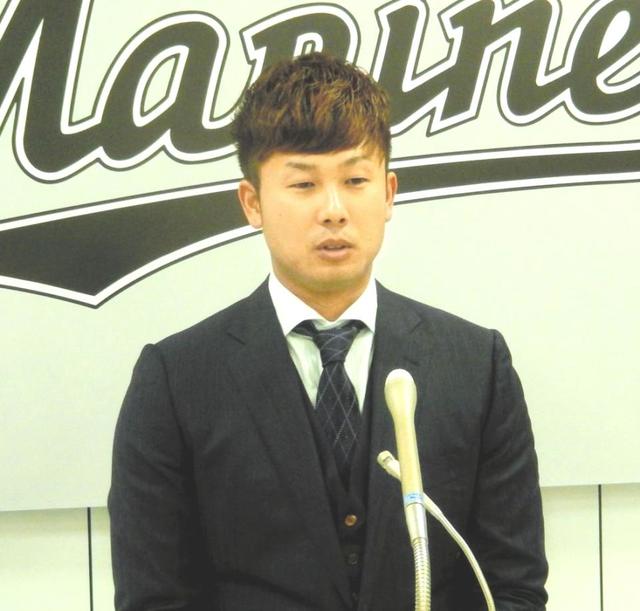 ロッテ・高浜は１００万減の年俸１１００万円でサイン「悔しいシーズンでした」