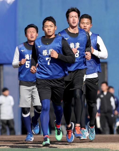 中日ドラ１根尾１０周走Ｖっちぎり！「走ることは大事なので」