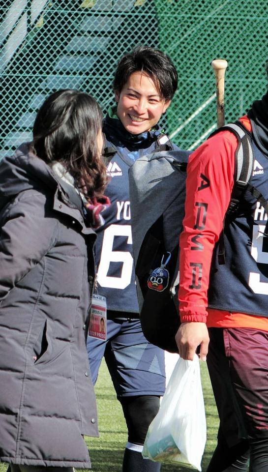 キャンプ１軍スタートが決まったヤクルトのドラフト８位・吉田