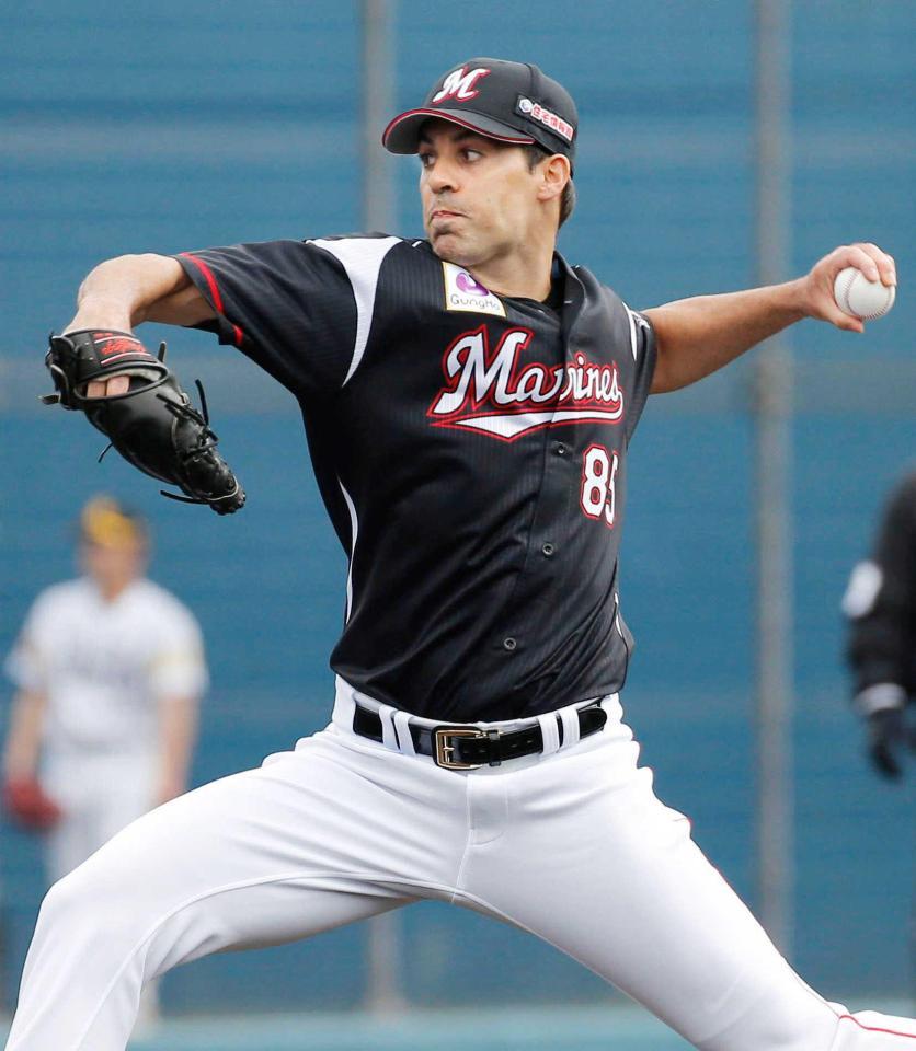 　５回から登板し、３回を無失点に抑えたブランドン