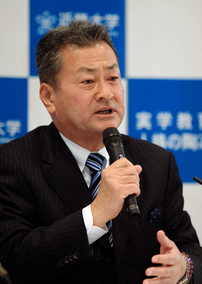 　近大・田中秀昌監督