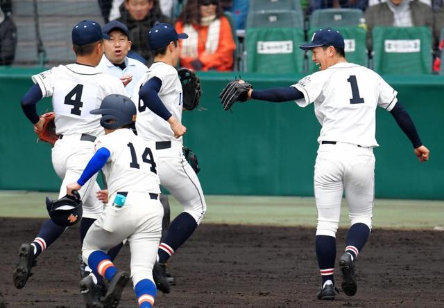 ２１世紀枠 石岡一 あとアウトひとつで初勝利逃す エース岩本が力尽きる 野球 デイリースポーツ Online