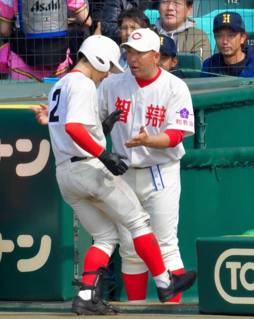 智弁和歌山が伝統の強打で快勝　元阪神・中谷監督が甲子園初采配初勝利