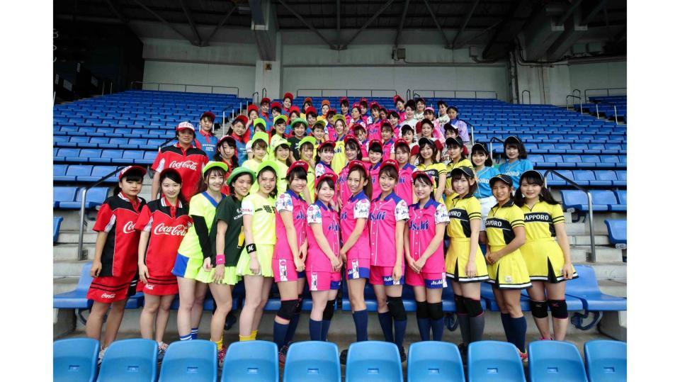 売り子集合写真