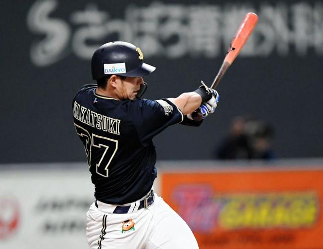 オリックス・若月が同点の適時打「必死に打ちました」