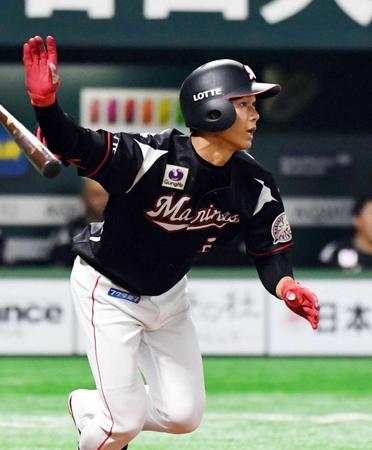 　走攻守のレベルアップに励む藤原