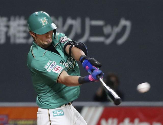 日本ハム・大田「怖がらず、しっかり踏み込んで」先制の適時二塁打