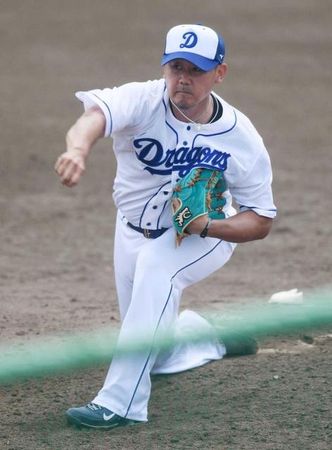 中日・松坂、負傷後初打撃投手　変化球交え３５球「まずまず」
