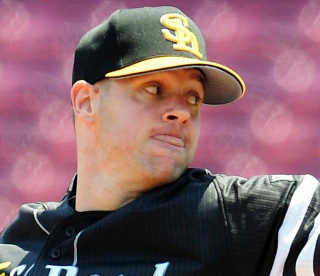 ソフトバンク・バンデンハーク　右肘の張りで抹消　工藤監督「１回飛ばそうかと」