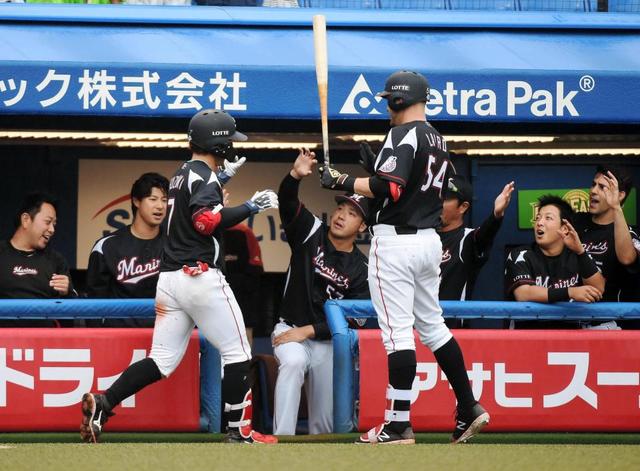 ロッテが２試合連続の２けた安打で大勝　鈴木が２本塁打含む４安打４打点