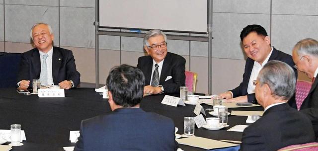 三木谷議長「収益化チャンスある」阪神、巨人オーナーらと小委員会設置へ