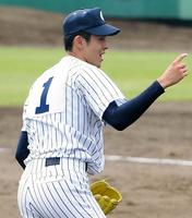 盛岡四戦に先発した大船渡・佐々木朗希＝岩手県営野球場（撮影・堀内翔）