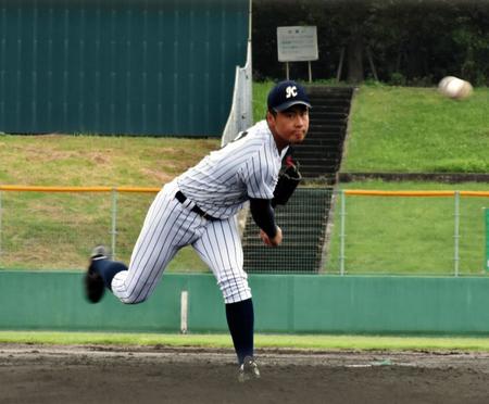 調整登板で１回１／３を無安打に抑えた坪井（撮影・永井優花）