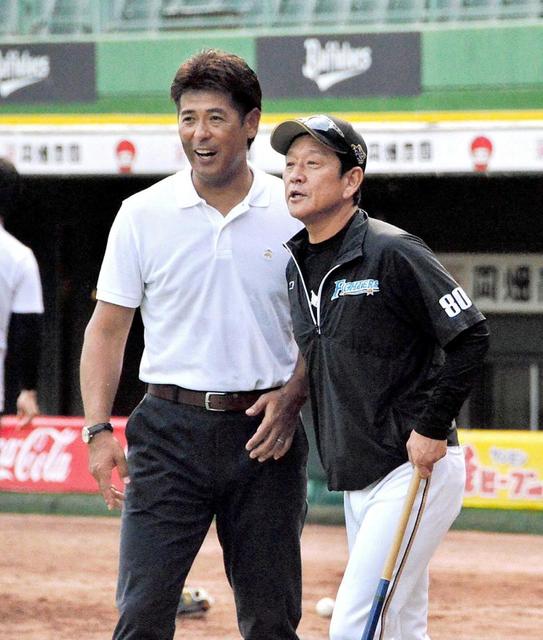 侍・稲葉監督、オリ・田嶋を視察　投球フォーム評価「タイミング取りづらそう」