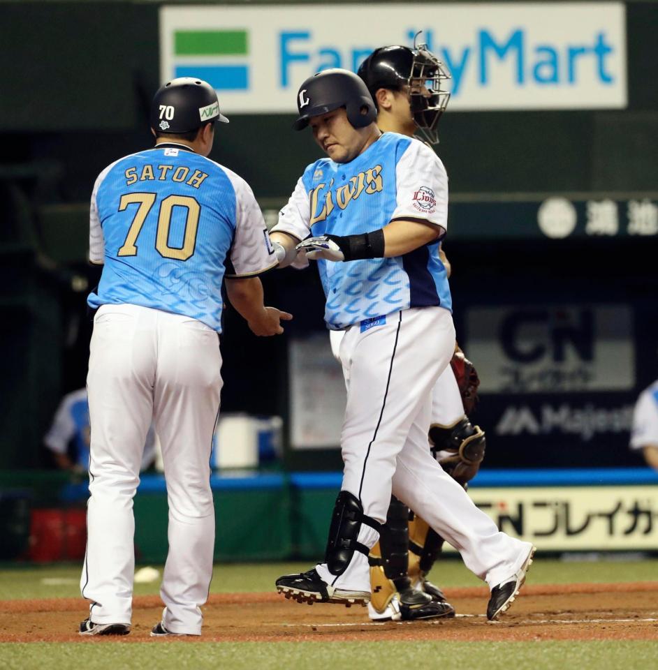 西武 中村剛也が現役最多の通算４０３号 野球 デイリースポーツ Online