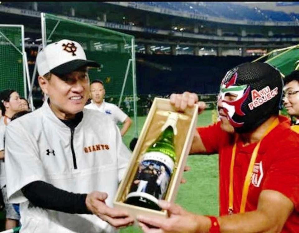 大船渡監督と親戚関係のGサスケが巨人・原監督を表敬訪問！佐々木の登板回避に意見求める/野球/デイリースポーツ online