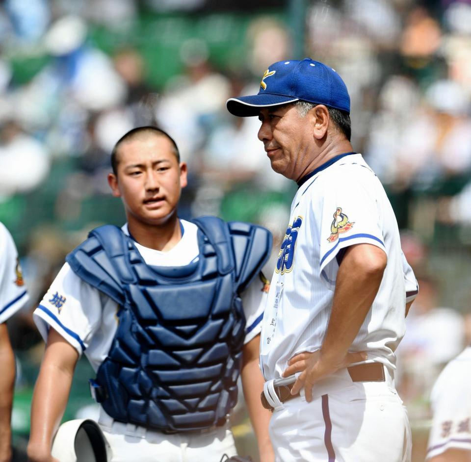 霞ケ浦 高橋監督 １本目 ２本目で動揺 ５本塁打の履正社に脱帽 野球 デイリースポーツ Online