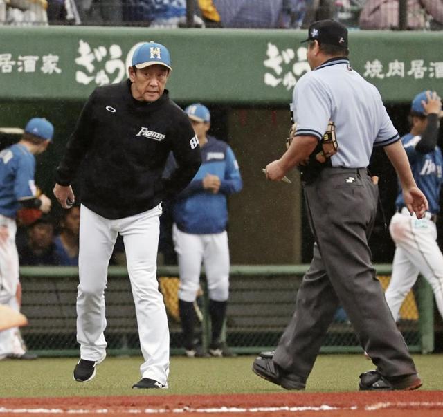 日本ハム・栗山監督「勝ちきれない」八回表で日没コールドの不運