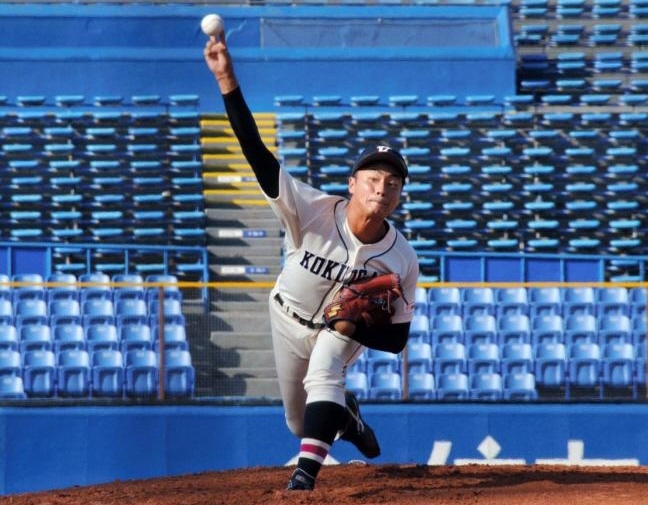 ５回無失点で今季３勝目を挙げた国学院大・横山