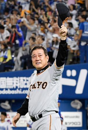 　プロ野球巨人の監督としてセ・リーグ優勝を果たした原辰徳監督