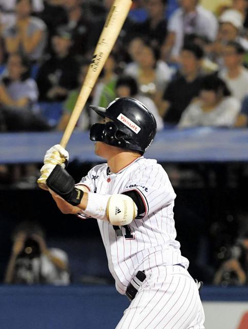 ヤクルト・山田哲が同点の３５号２ラン　史上３人目の３５本塁打・３５盗塁も見えた