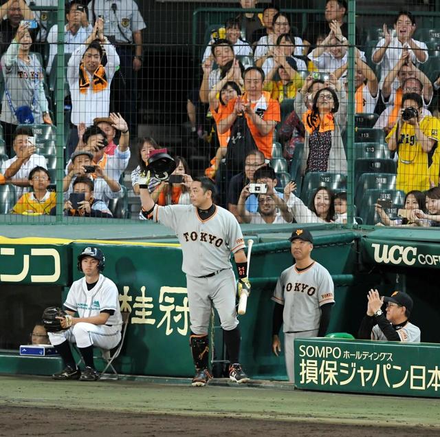 巨人・阿部 甲子園のスタンディングオベーションに「感激です」/野球