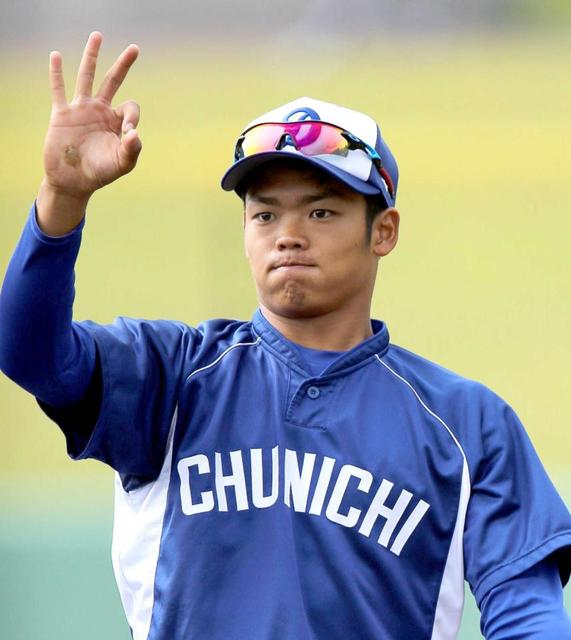 中日・根尾　２７日１軍デビュー　ドラ１ルーキーに大トリ託す