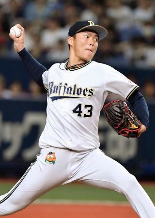 オ５-１ソ（２９日）山本、防御率トップ８勝目