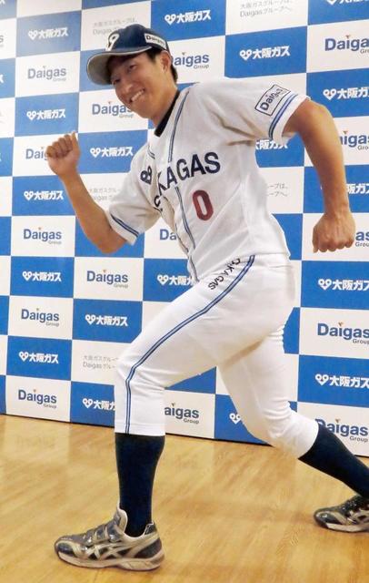 楽天ドラ１小深田“近本超え”宣言 「３７盗塁」大阪ガスの先輩上回る