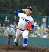 　２戦連続先発を任されたエース・岩崎（撮影・永井優花）