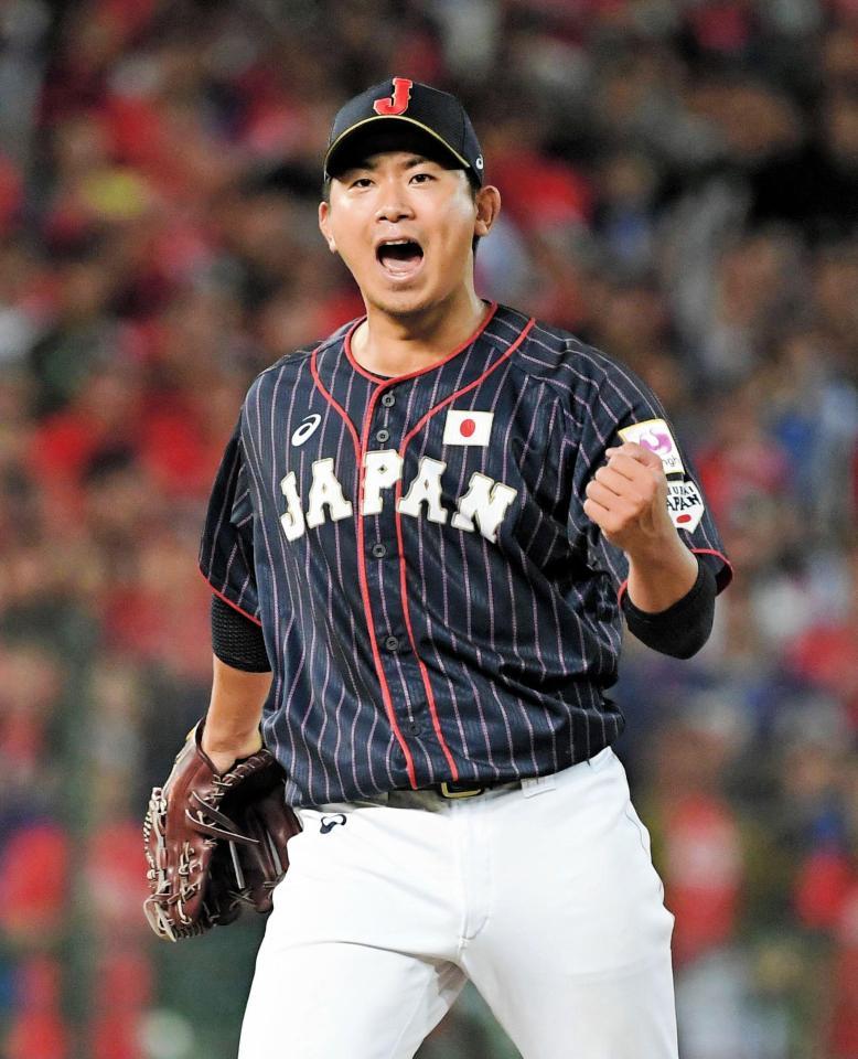 　３回、ピンチを脱しほえる今永