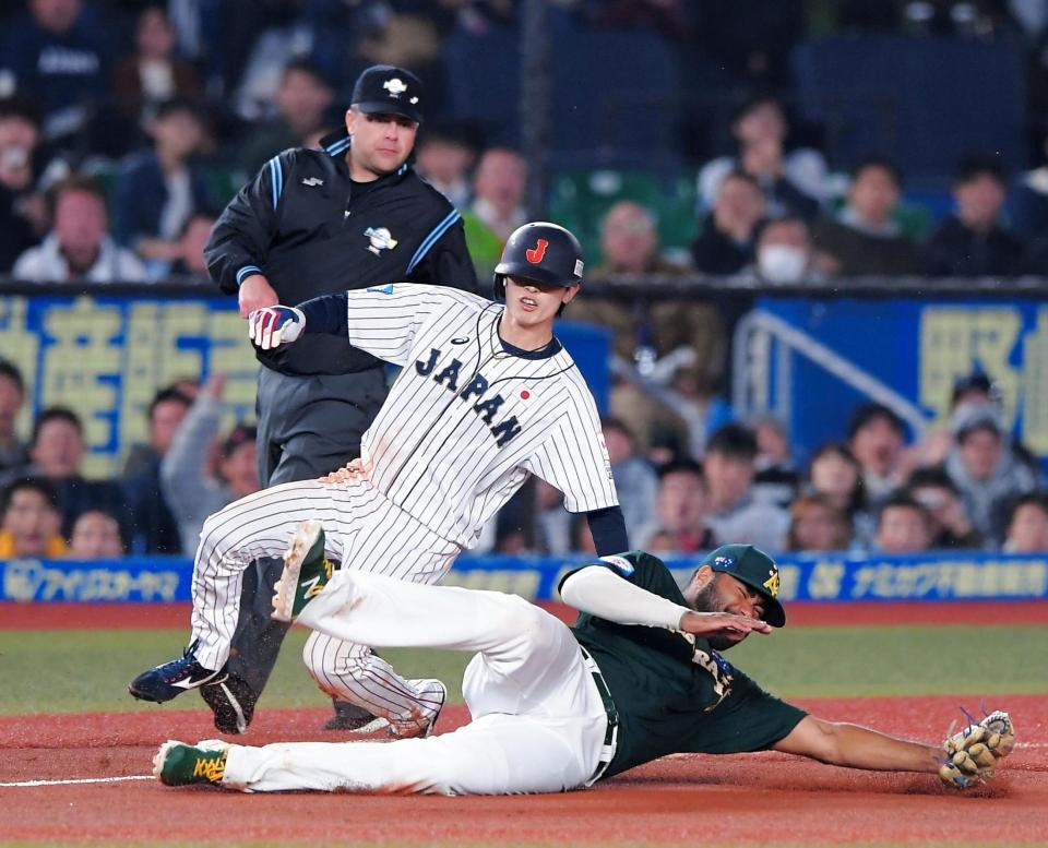 侍ジャパン"切り札"周東の足で同点!二盗、三盗から ...