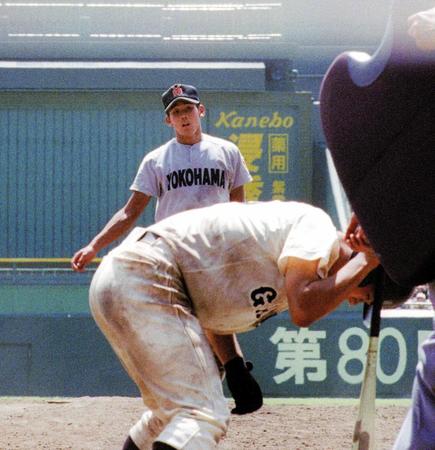 　ＰＬ学園戦で延長１７回を投げた横浜・松坂＝９８年８月２０日