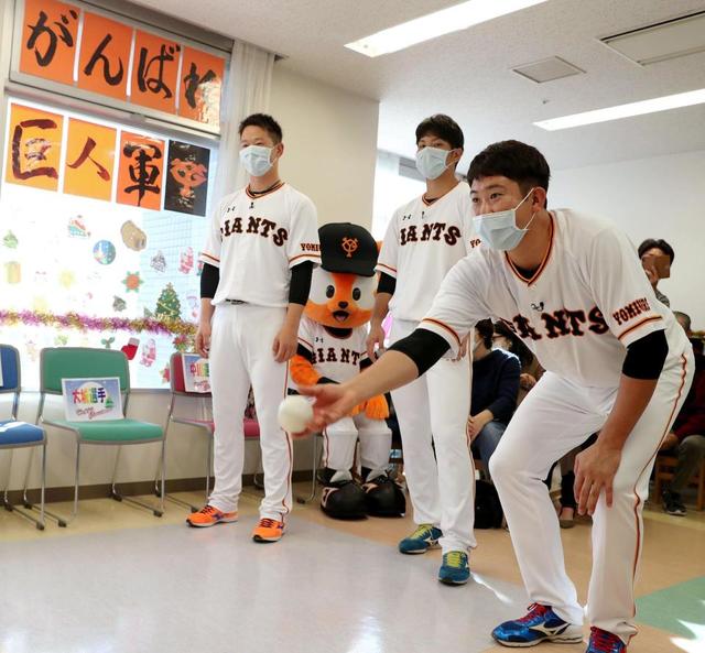 巨人・菅野が入院中の子どもたちと交流　自身のけがは「なんてことはない」と決意