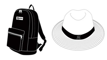 　ロッテがプレゼントする特製リュックサックと麦わらハット