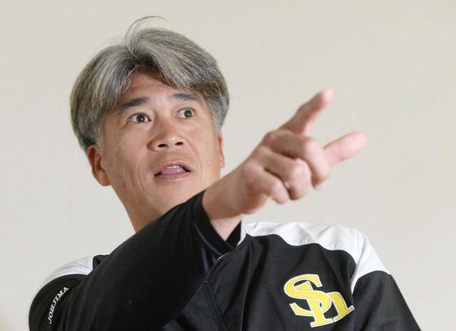 ソフトバンク・城島健司氏インタビュー「技術指導はコーチ。口を出すつもり全くない」