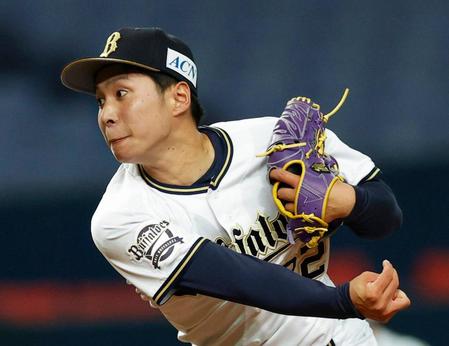 　中日戦に先発し、５回３失点の村西