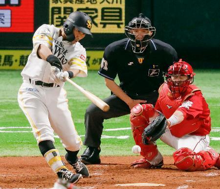 ソ１０-５広（１３日）中村晃が復帰戦で適時打