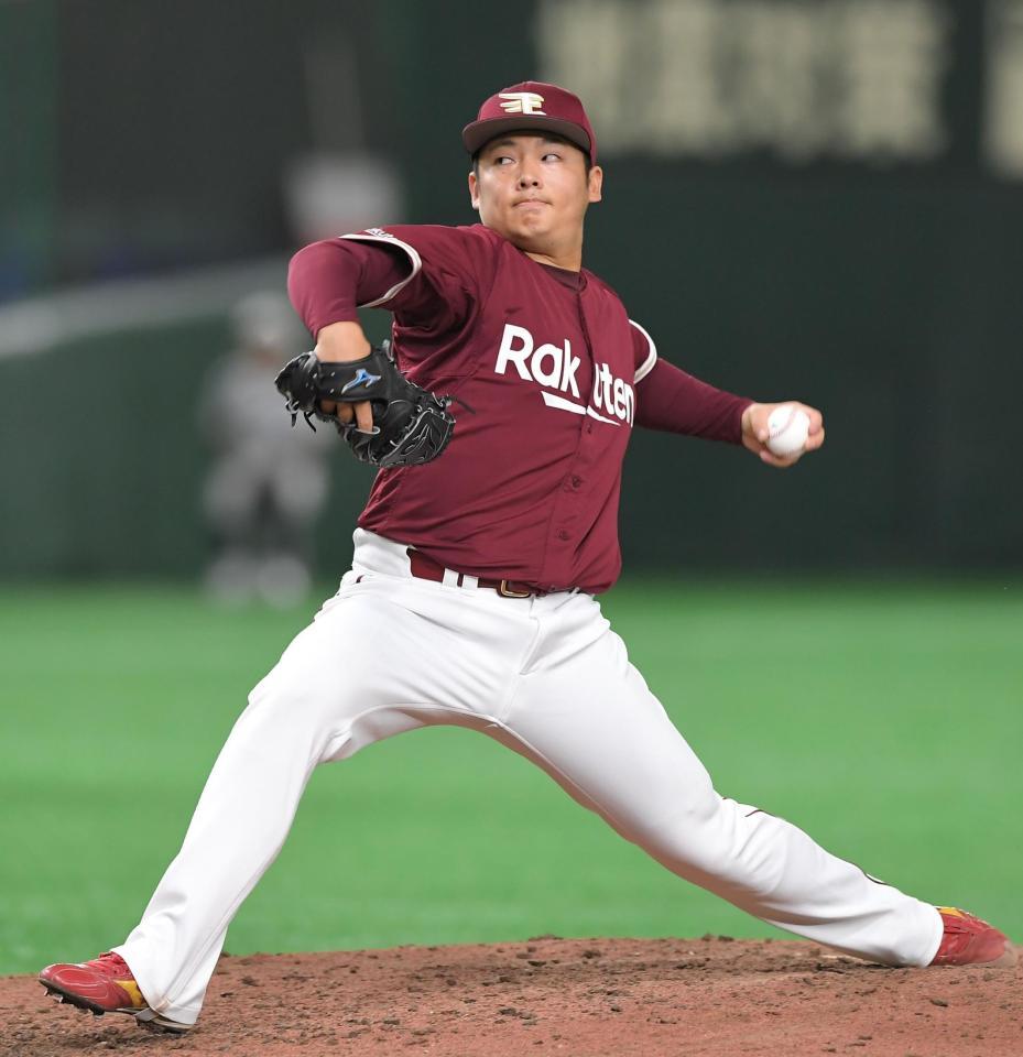 楽天 松井裕樹が打球直撃から復帰登板 １回無安打無失点 野球 デイリースポーツ Online